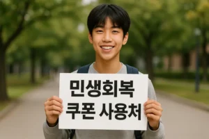 민생회복 소비쿠폰 사용처