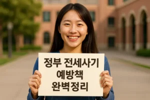 정부 전세사기 예방책 완벽정리