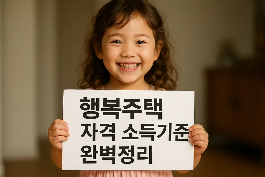 행복주택 자격 소득기준 완벽정리